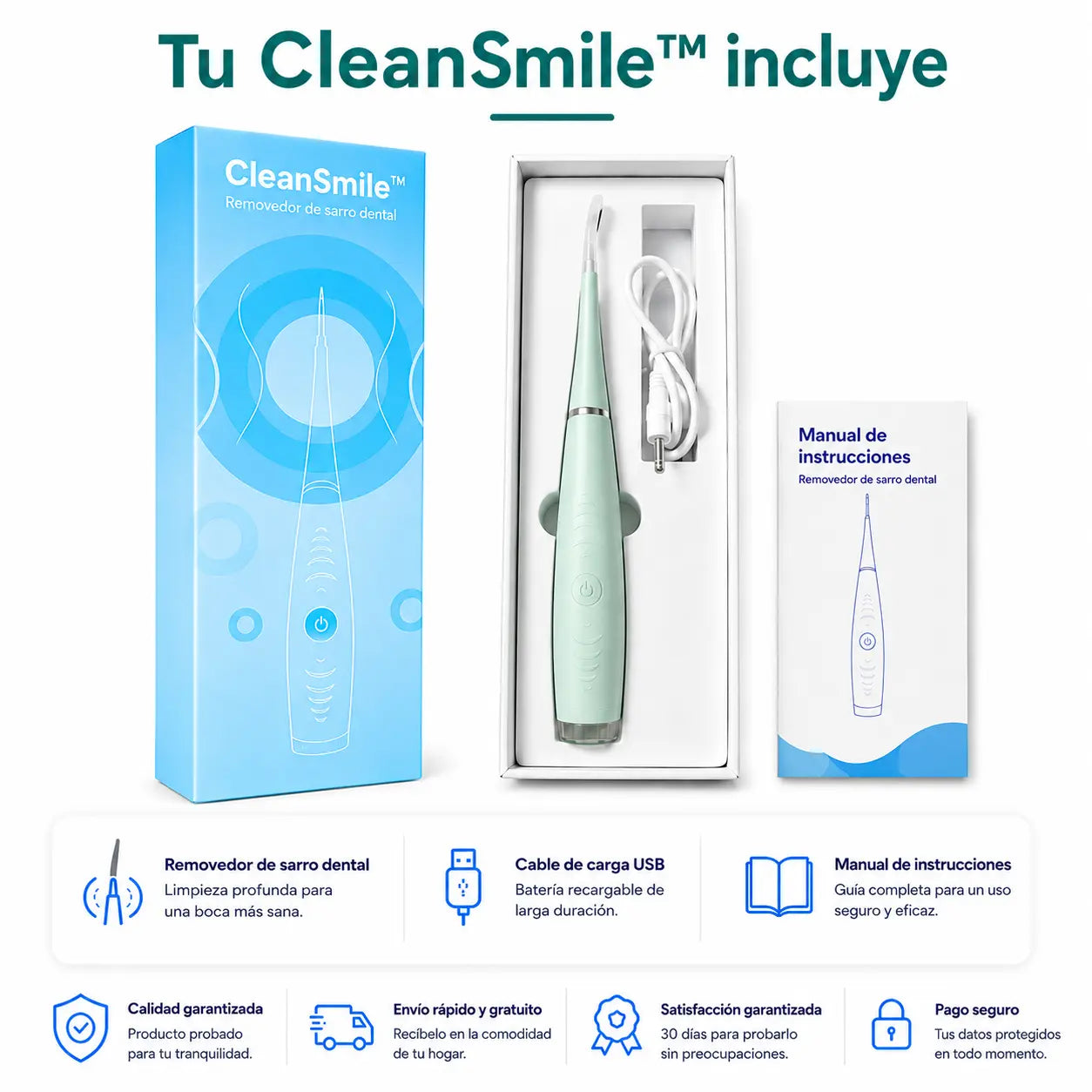 CleanSmile™ Removedor de Sarro