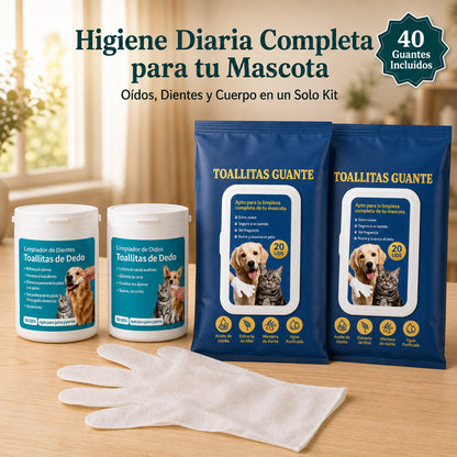 Kit de Limpieza Total Oídos+Dientes+Cuerpo